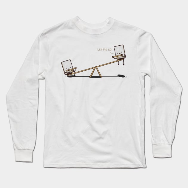 Let Me Go Long Sleeve T-Shirt by Naolito